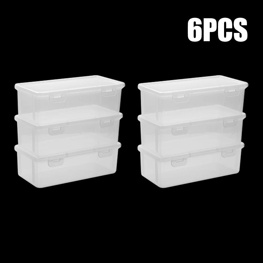 Translucent PencCase Large Capacity Lightweight Convenient for School Supplies Storage Pen Box Organizer Box