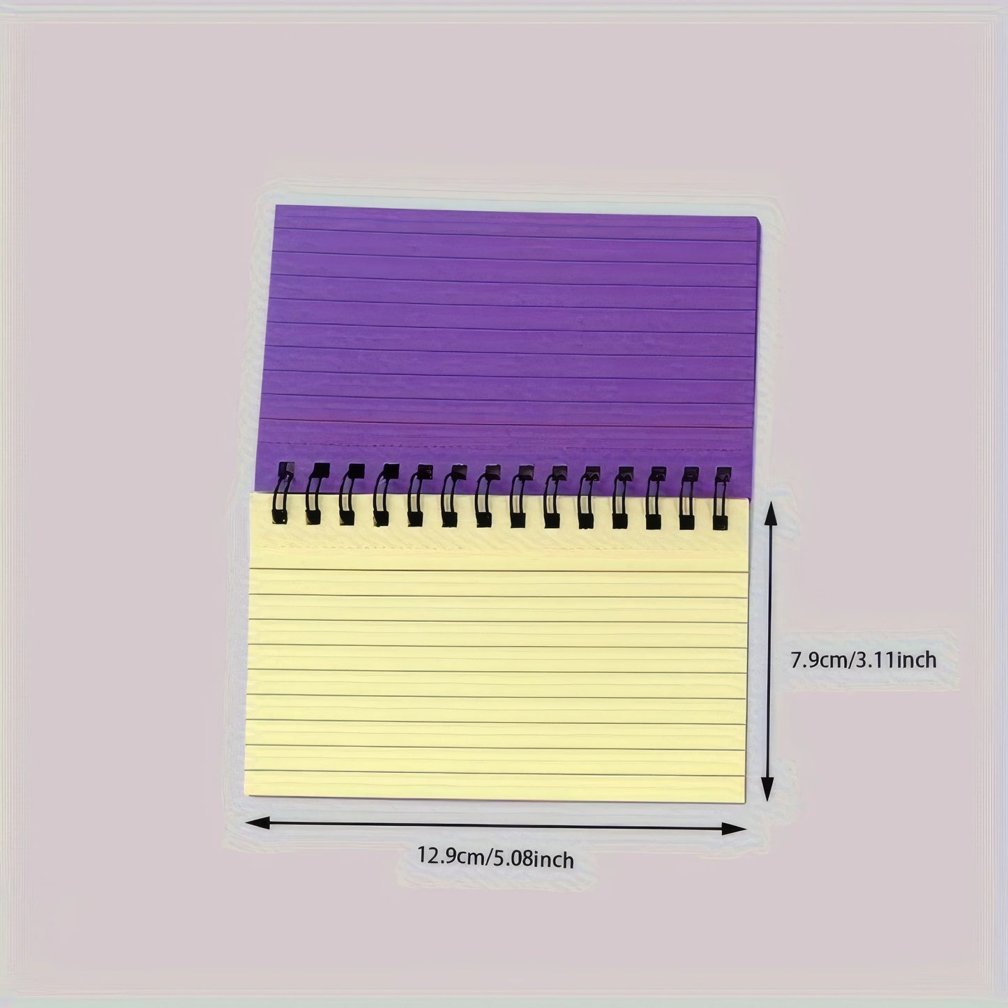 Small Color Spiral Notebooks, Compact Notebooks Suitable for Home/office/school, Stationery and Notepad