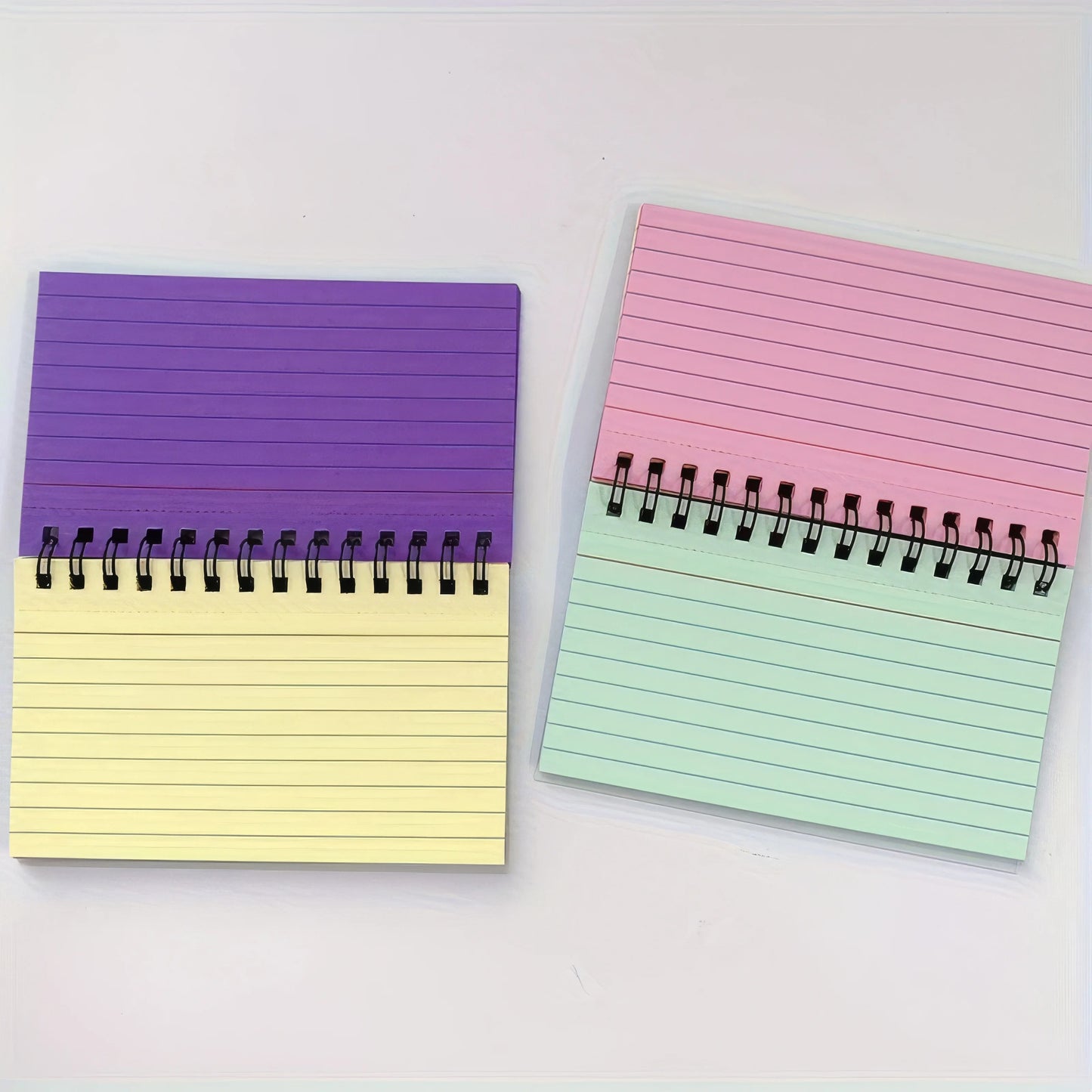 Small Color Spiral Notebooks, Compact Notebooks Suitable for Home/office/school, Stationery and Notepad