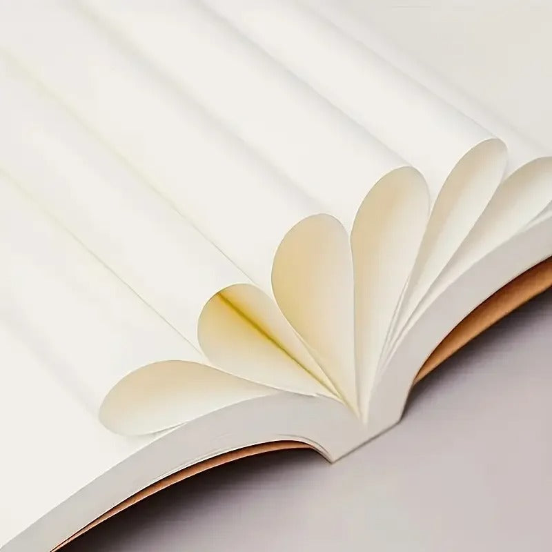 Notepad 256 Pages Blank Sketchbook Notebook Diary School Journal Useful Stationery Office Supplies